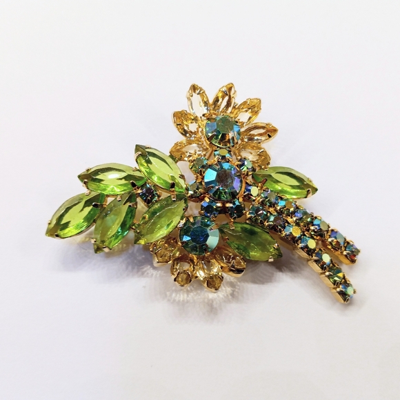 Vintage Jewelry Juliana Brooch Rhinestone - Picture 5 of 5